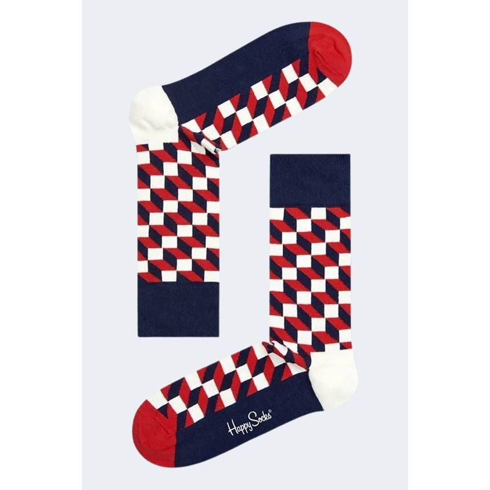 Happy Socks Blue Cotton Tights & Sock - Hilstor