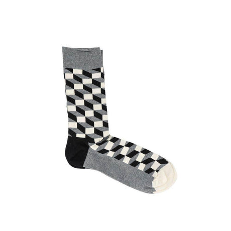 Happy Socks Gray Cotton Tights & Sock - Hilstor