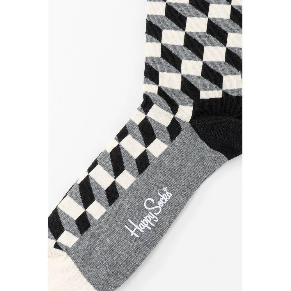 Happy Socks Gray Cotton Tights & Sock - Hilstor