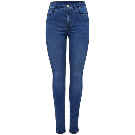 Only Light Blue Cotton Jeans & Pant - Hilstor