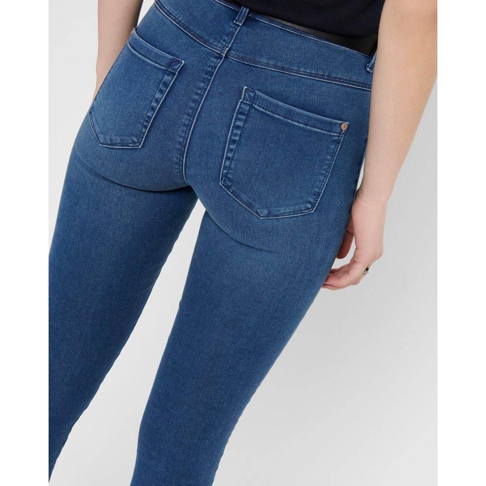 Only Light Blue Cotton Jeans & Pant - Hilstor