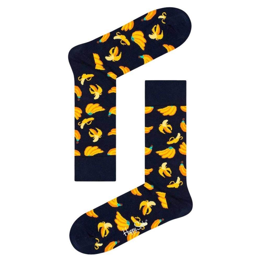 Happy Socks Black Cotton Tights & Sock - Hilstor