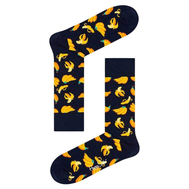 Happy Socks Black Cotton Tights & Sock - Hilstor