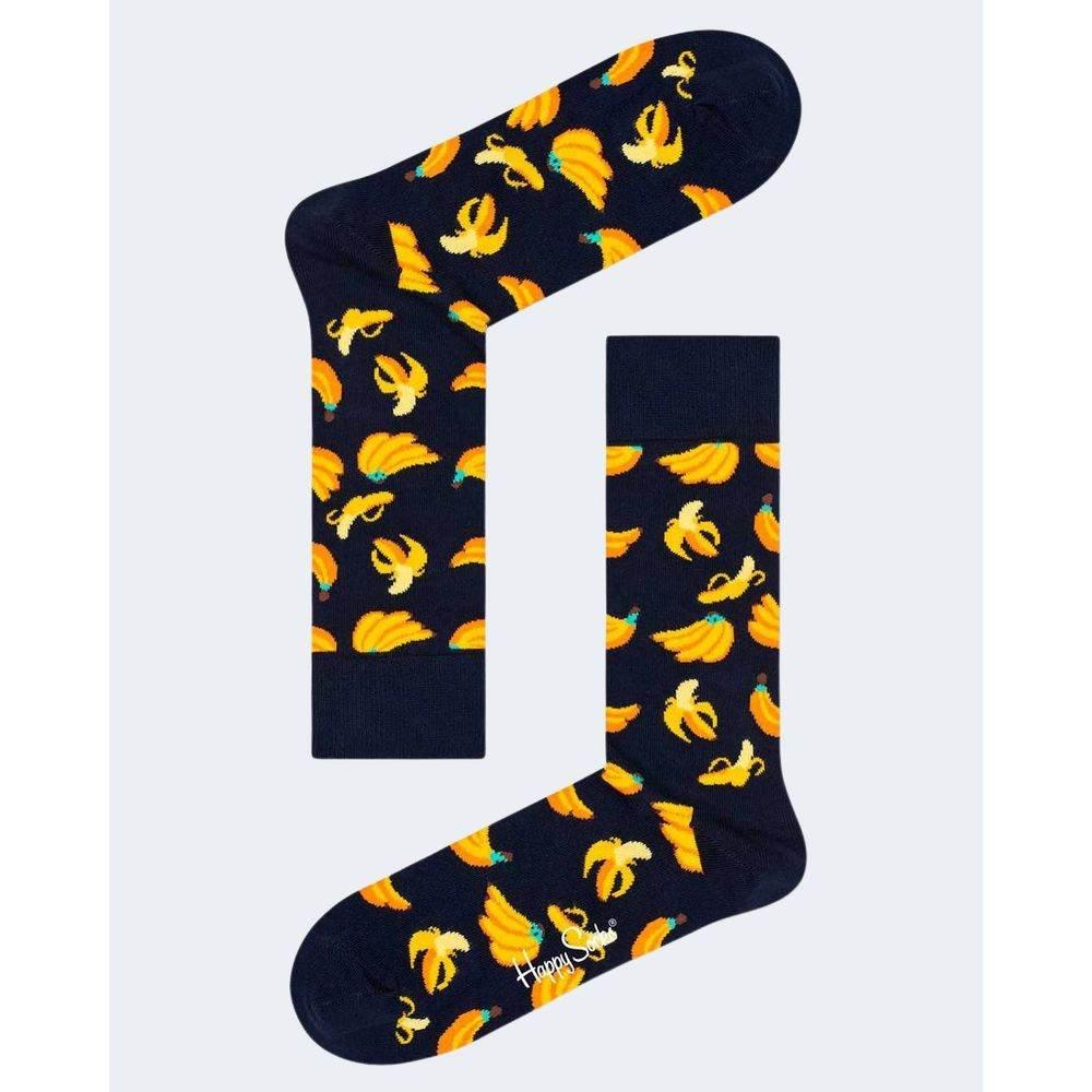 Happy Socks Black Cotton Tights & Sock - Hilstor
