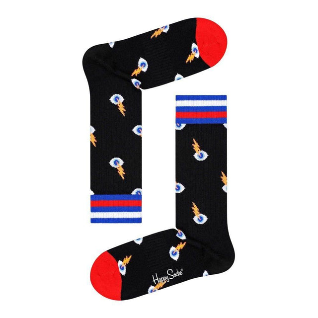 Happy Socks Black Cotton Tights & Sock - Hilstor