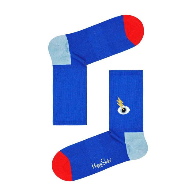 Happy Socks Blue Cotton Tights & Sock - Hilstor