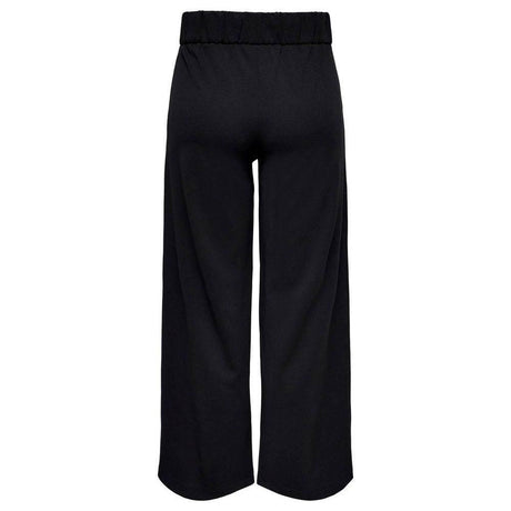 Jacqueline De Yong Black Polyester Jeans & Pant - Hilstor