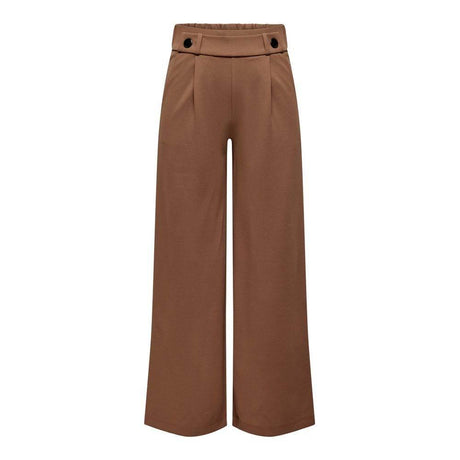 Jacqueline De Yong Brown Polyester Jeans & Pant - Hilstor