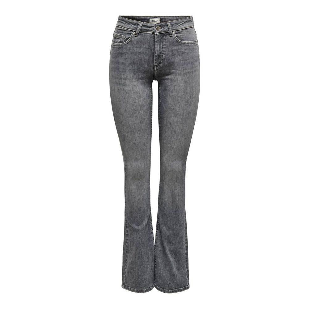 Only Gray Cotton Jeans & Pant - Hilstor