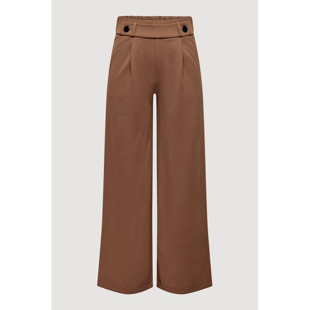 Jacqueline De Yong Brown Polyester Jeans & Pant - Hilstor