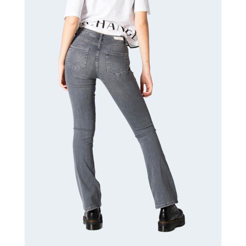 Only Gray Cotton Jeans & Pant - Hilstor