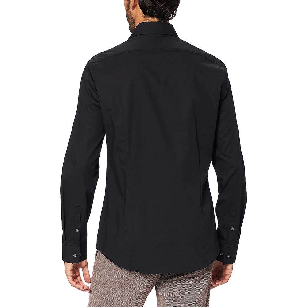 Calvin Klein Black Cotton Shirt - Hilstor