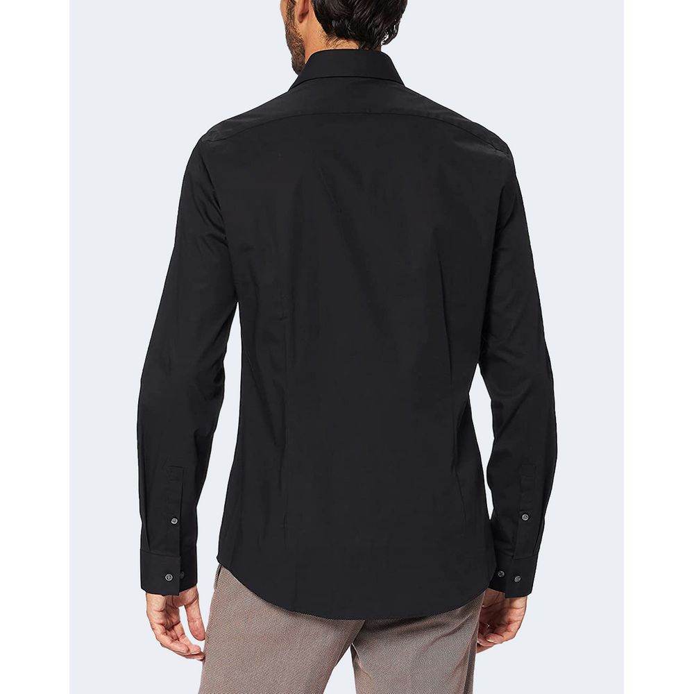 Calvin Klein Black Cotton Shirt - Hilstor
