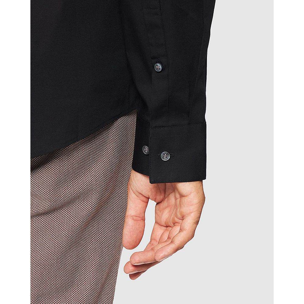 Calvin Klein Black Cotton Shirt - Hilstor