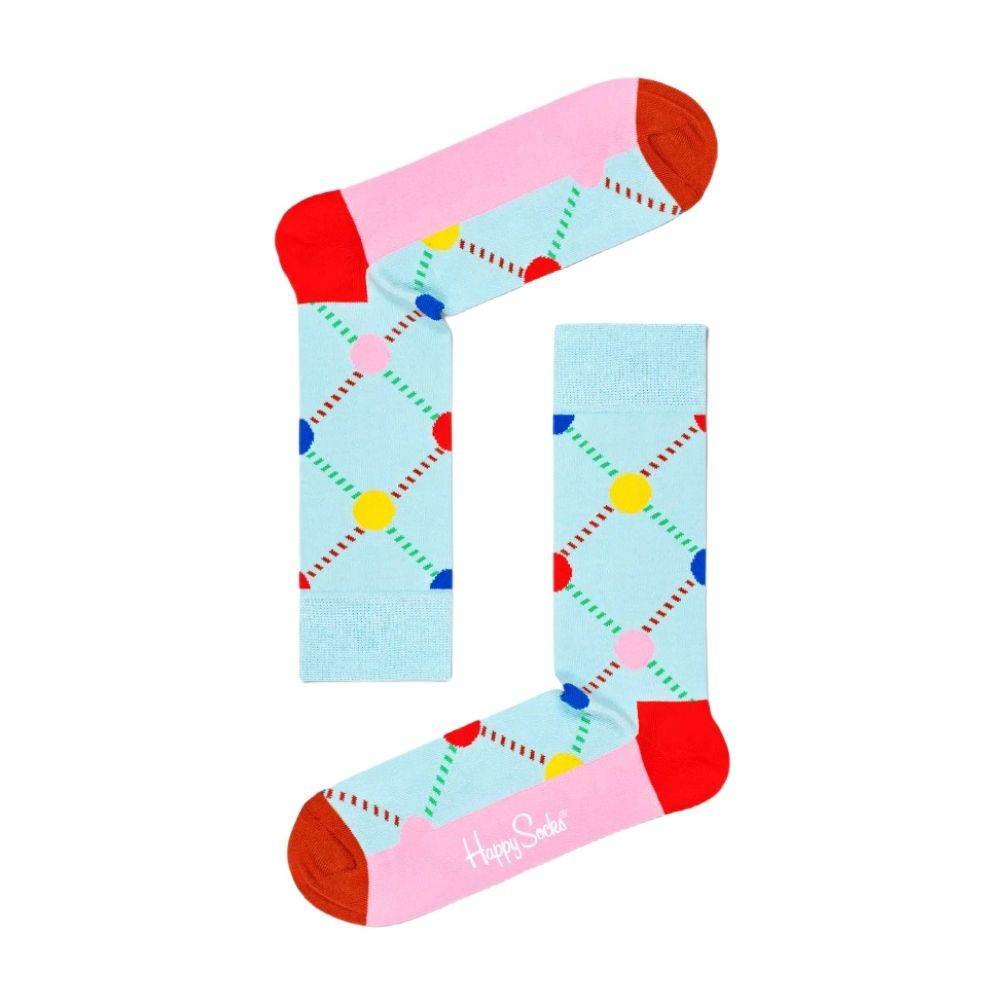 Happy Socks Blue Cotton Tights & Sock - Hilstor