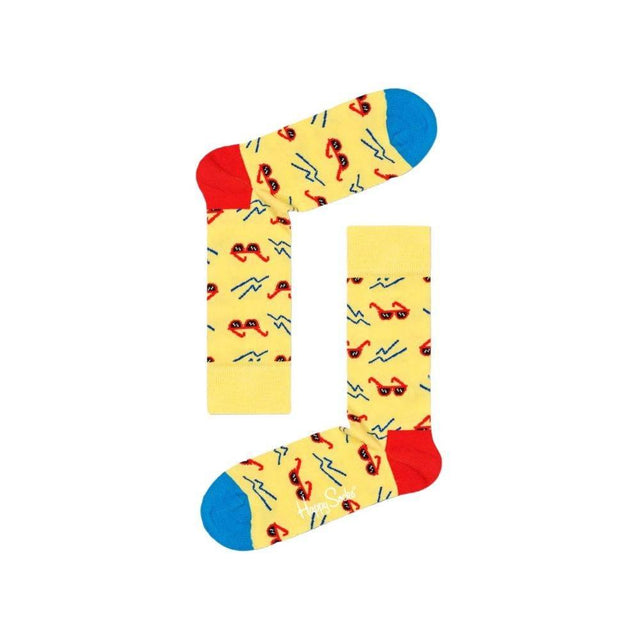Happy Socks Yellow Cotton Tights & Sock - Hilstor
