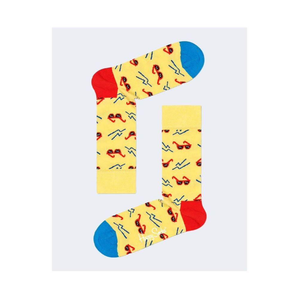 Happy Socks Yellow Cotton Tights & Sock - Hilstor