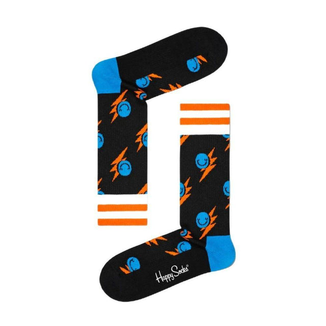 Happy Socks Black Cotton Tights & Sock - Hilstor