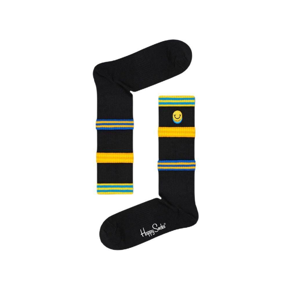 Happy Socks Black Cotton Tights & Sock - Hilstor