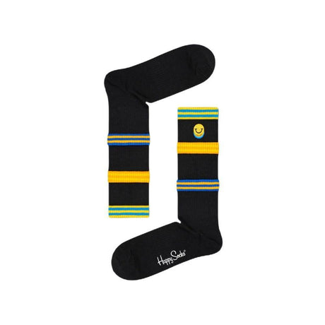 Happy Socks Black Cotton Tights & Sock - Hilstor