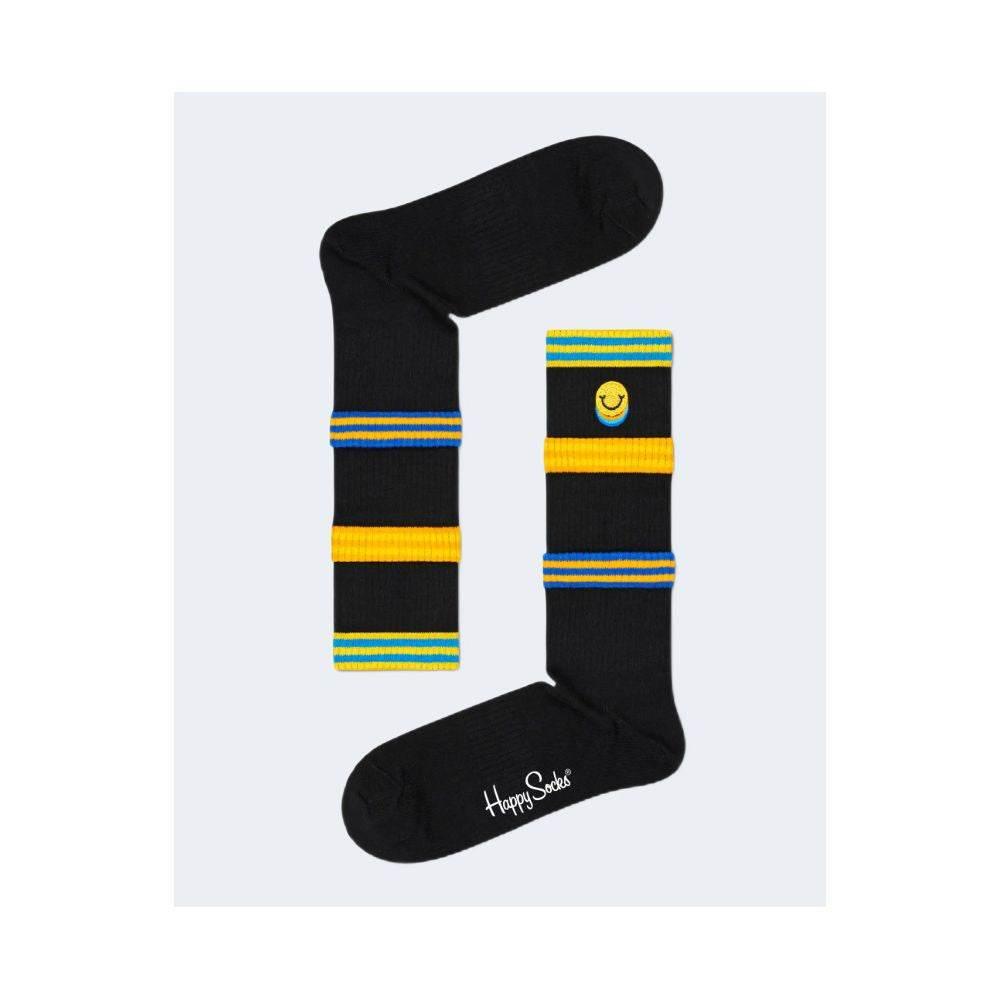 Happy Socks Black Cotton Tights & Sock - Hilstor