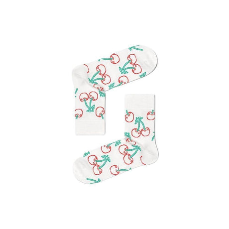 Happy Socks White Cotton Tights & Sock - Hilstor