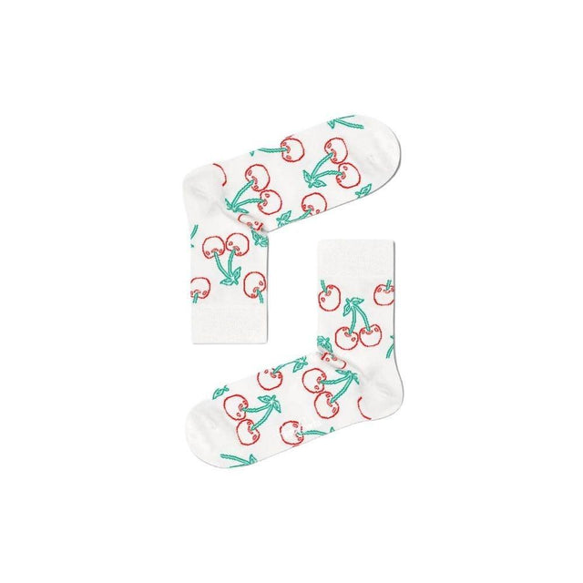 Happy Socks White Cotton Tights & Sock - Hilstor