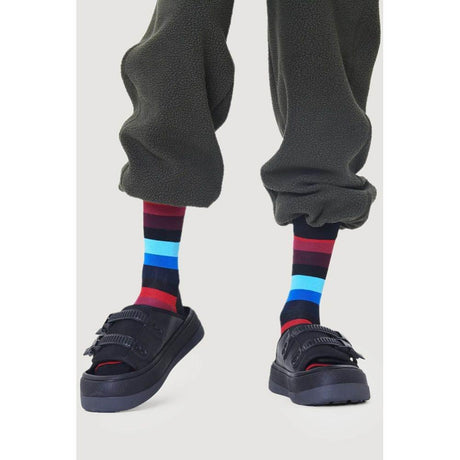 Happy Socks Black Cotton Sock - Hilstor