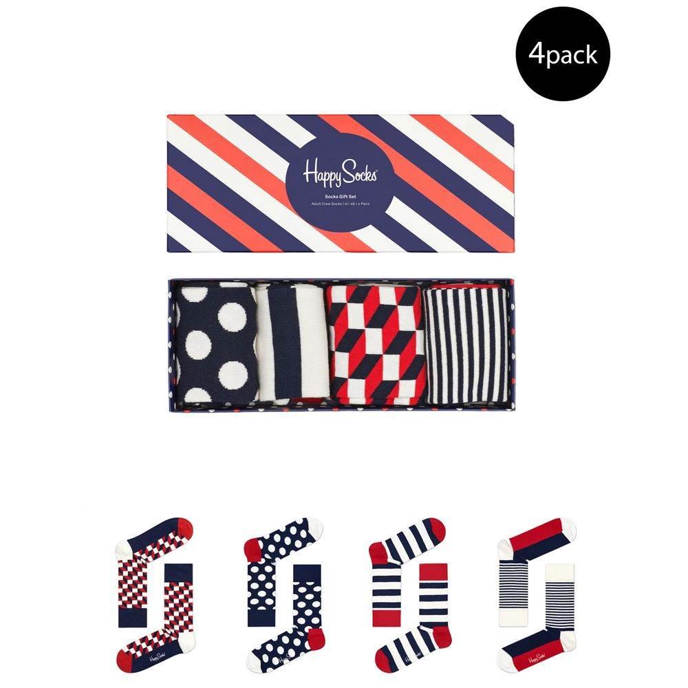 Happy Socks Blue Cotton Tights & Sock - Hilstor