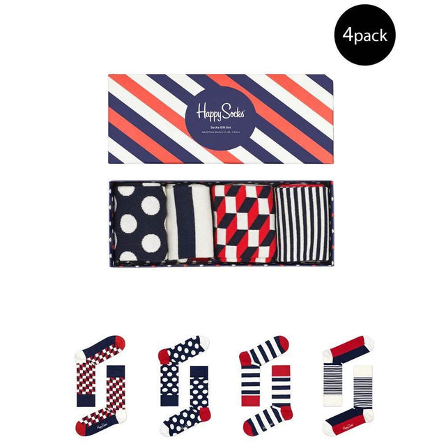Happy Socks Blue Cotton Tights & Sock - Hilstor