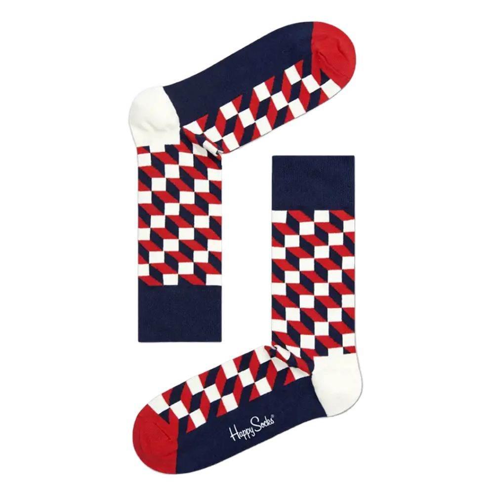 Happy Socks Blue Cotton Tights & Sock - Hilstor