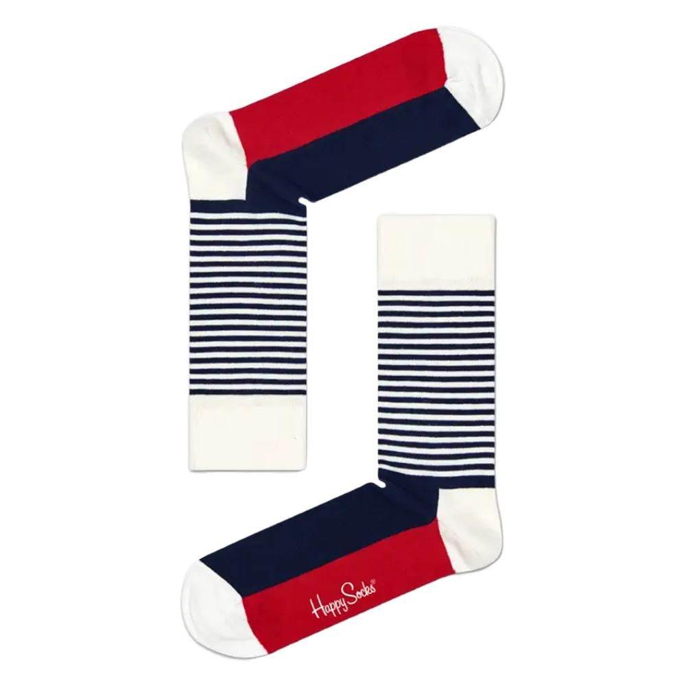 Happy Socks Blue Cotton Tights & Sock - Hilstor