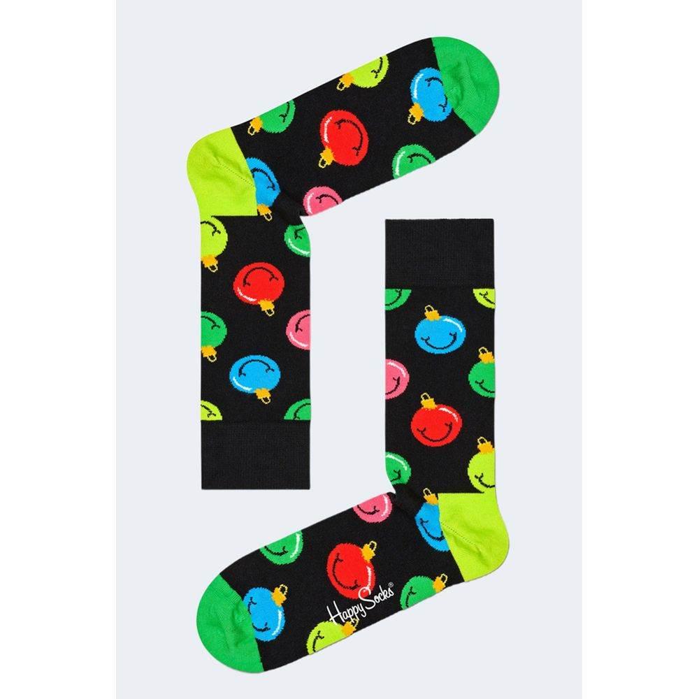 Happy Socks Black Cotton Tights & Sock - Hilstor