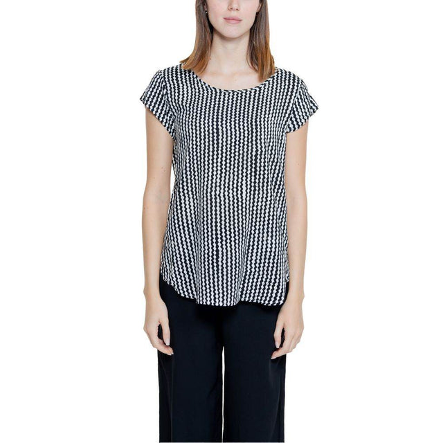 Only Black Viscose Shirt - Hilstor