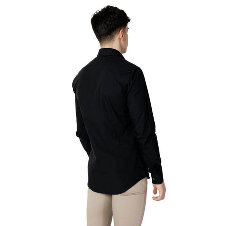 Calvin Klein Black Cotton Shirt - Hilstor