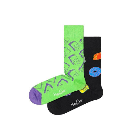 Happy Socks Black Cotton Tights & Sock - Hilstor