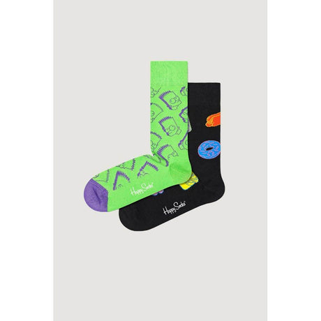 Happy Socks Black Cotton Tights & Sock - Hilstor