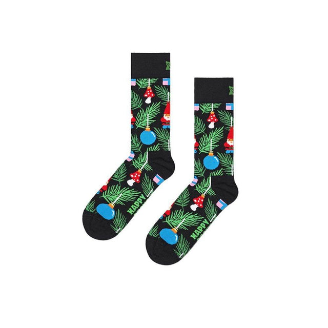 Happy Socks Black Cotton Tights & Sock - Hilstor