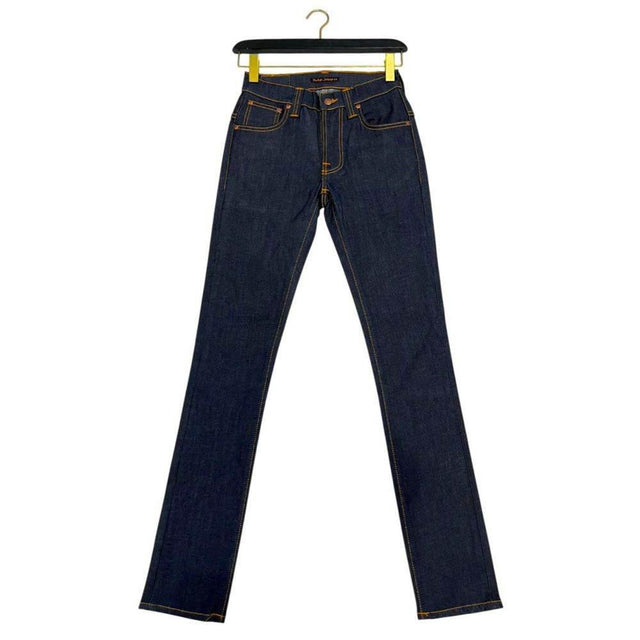 Nudie Jeans Blue Cotton Women Jeans - Hilstor