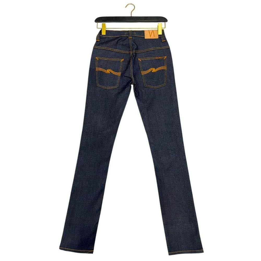 Nudie Jeans Blue Cotton Women Jeans - Hilstor