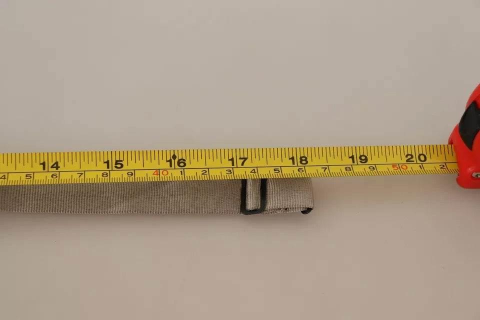 Dolce & Gabbana Silver Gray 100% Silk Adjustable Neck Bow Tie - Hilstor