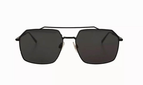 Dolce & Gabbana DG2250 Black Metal Full Rim Square Eyewear Sunglasses - Hilstor