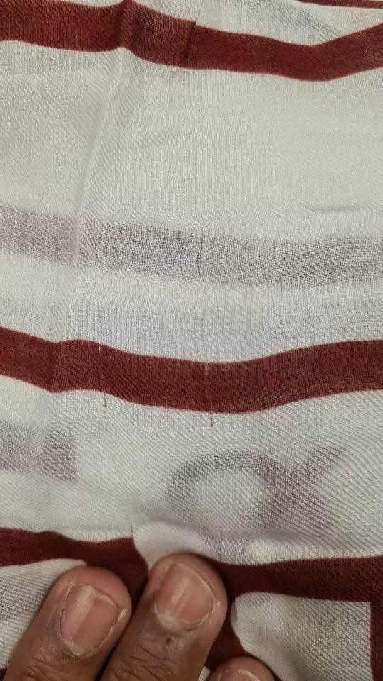 Dolce & Gabbana White Red Printed Wrap Shawl Modal Scarf - Hilstor