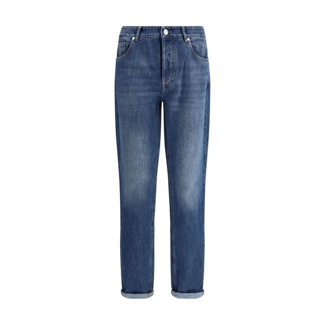 Brunello Cucinelli Cuffed Jeans - Hilstor