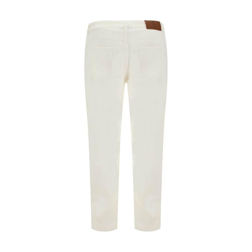 Brunello Cucinelli Jeans with turn-up hem - Hilstor