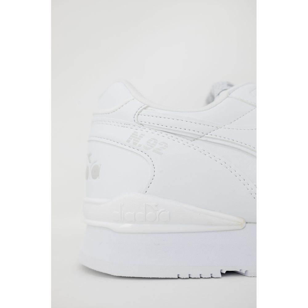 Diadora White Leather Leather Sneaker - Hilstor