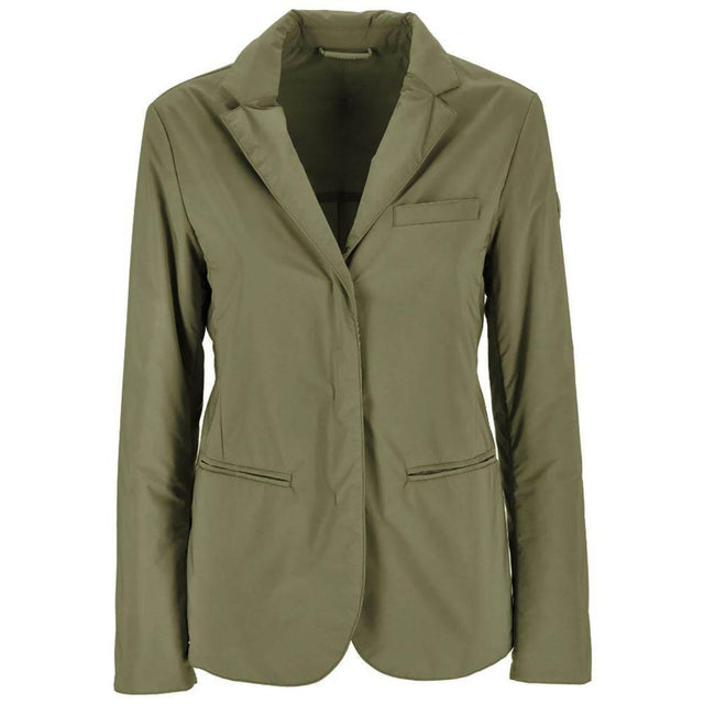 People Of Shibuya Green Polyester Jackets & Coat - Hilstor