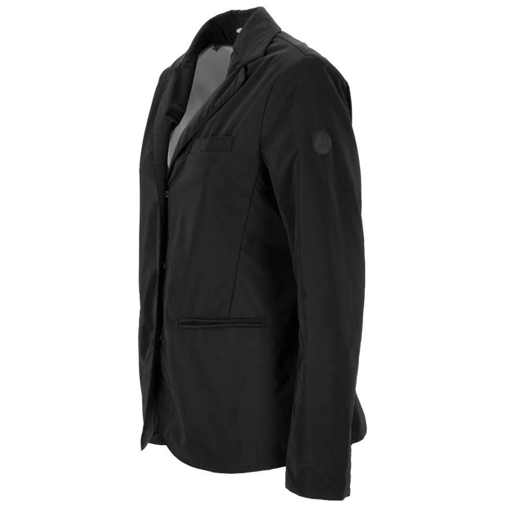 People Of Shibuya Black Polyester Jackets & Coat - Hilstor