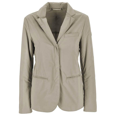 People Of Shibuya Beige Polyester Jackets & Coat - Hilstor