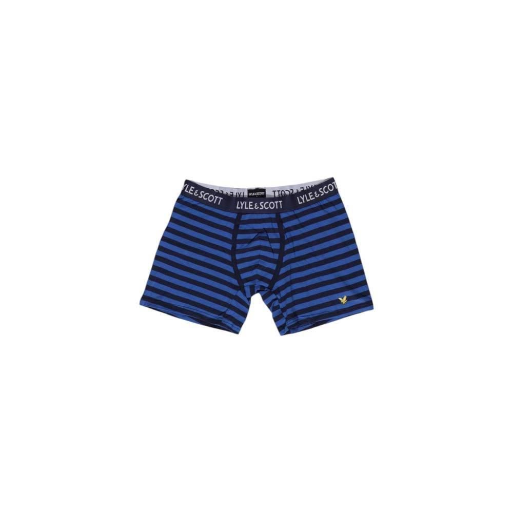 Lyle & Scott Blue Cotton Boxer - Hilstor